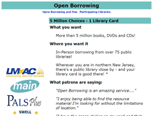 Tablet Screenshot of openborrowing.org
